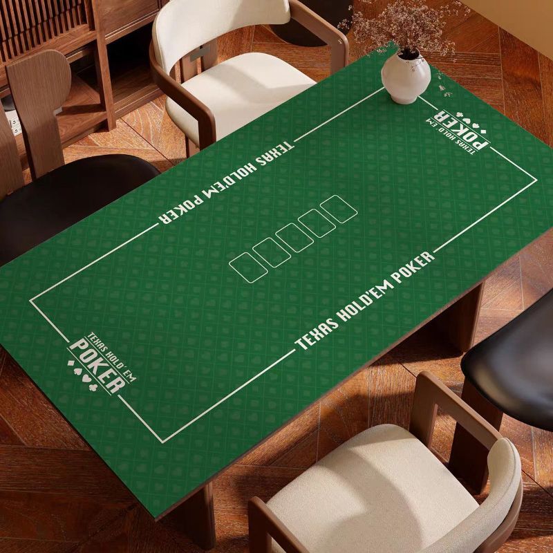 Party Games Simple - Basit Texas Hold'em Masa Örtüsü Su