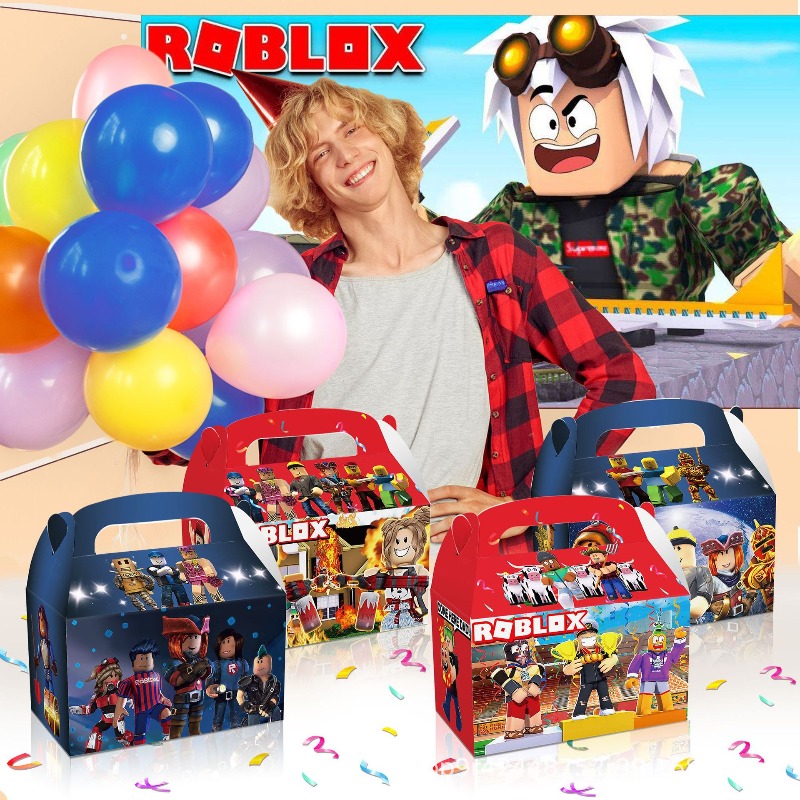 Party Games In Roblox - 12 adet/takım Roblox Tema Oyunu Doğum