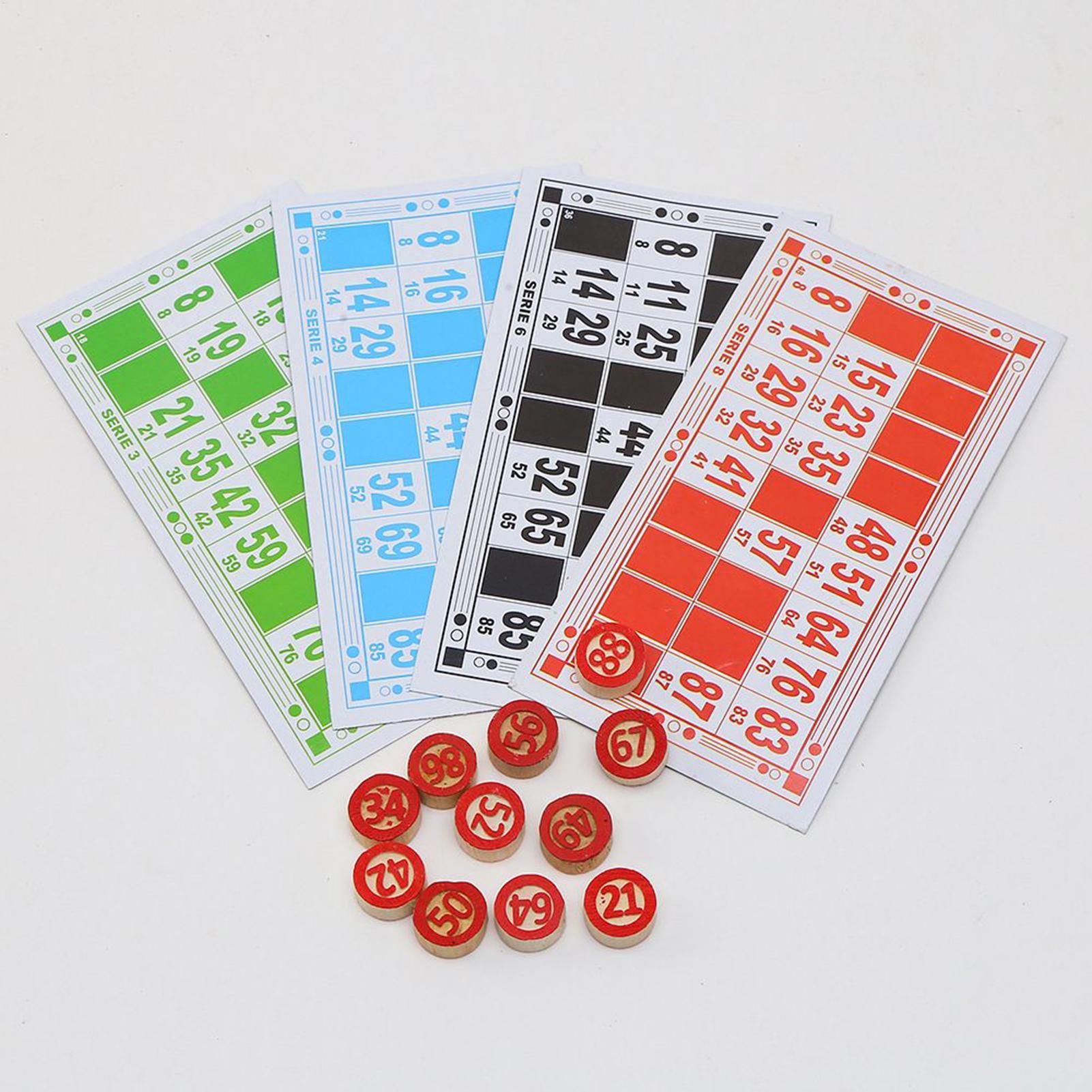 Party Games For Large Groups - Bingo Seti Komik Eğitici İnteraktif Vintage