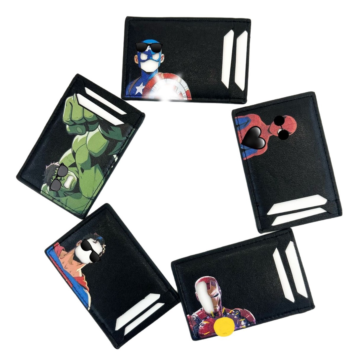 Scavenger Hunt Card - Marvel Hulk Kaptan Amerika Pu Fun