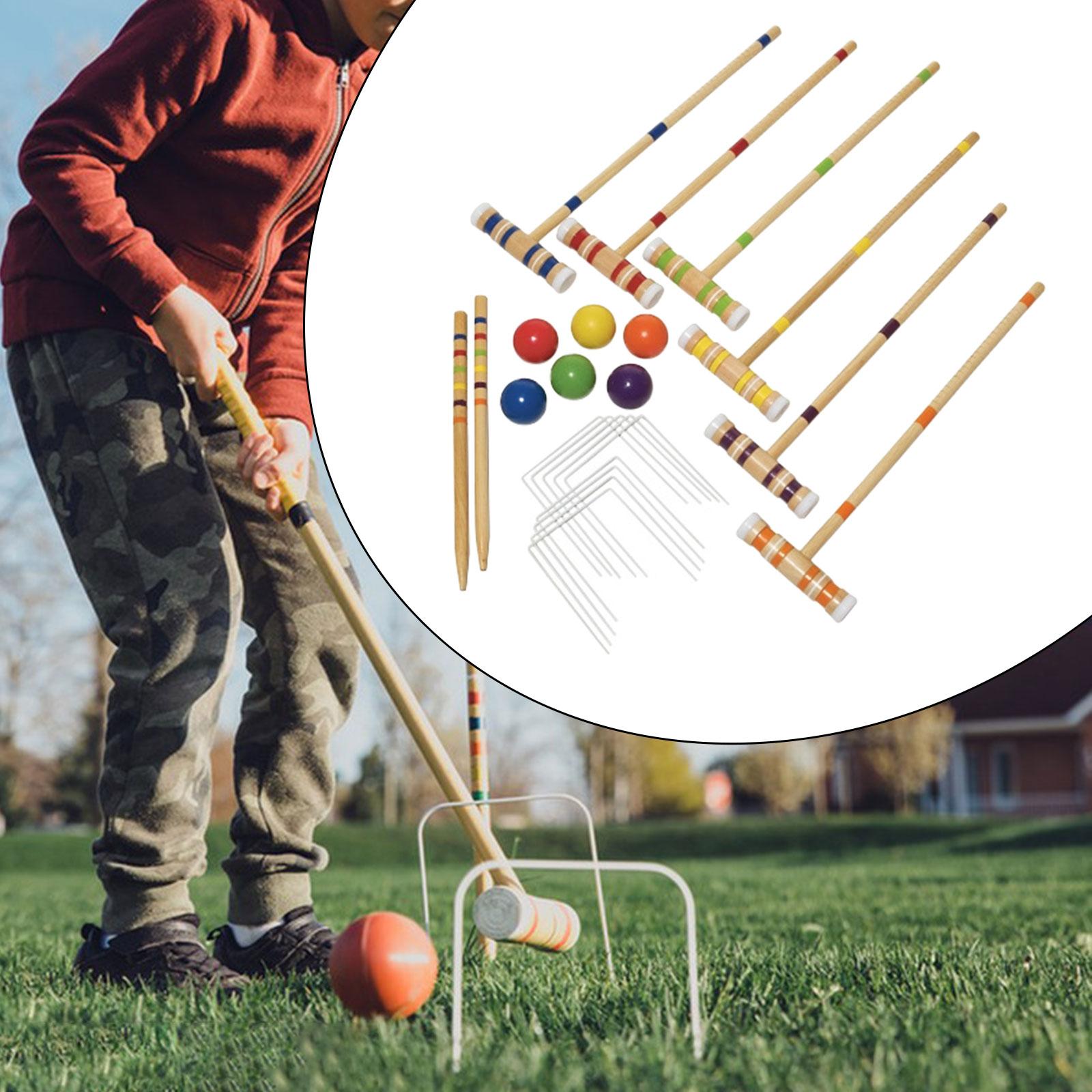 Çim kroket oyunu bahçesinde aç - Croquet Set Lawn incelemesi ve fiyatı