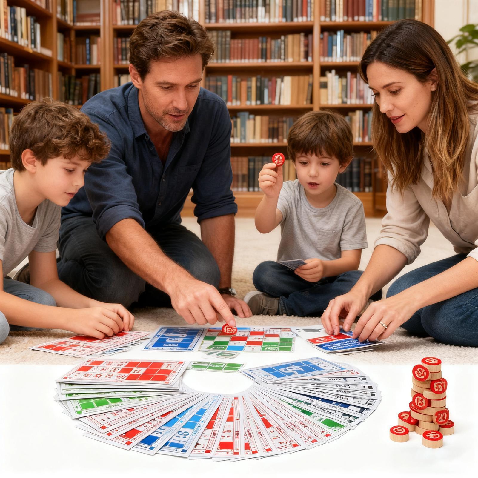 Bingo Seti Komik Vintage Ahşap - Party Games For Large Groups incelemesi ve fiyatı