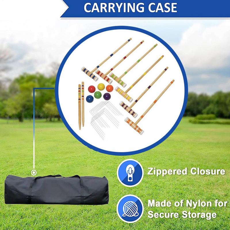 Kroket Seti Komik Açık Çim Oyu - Croquet Set Lawn incelemesi ve fiyatı