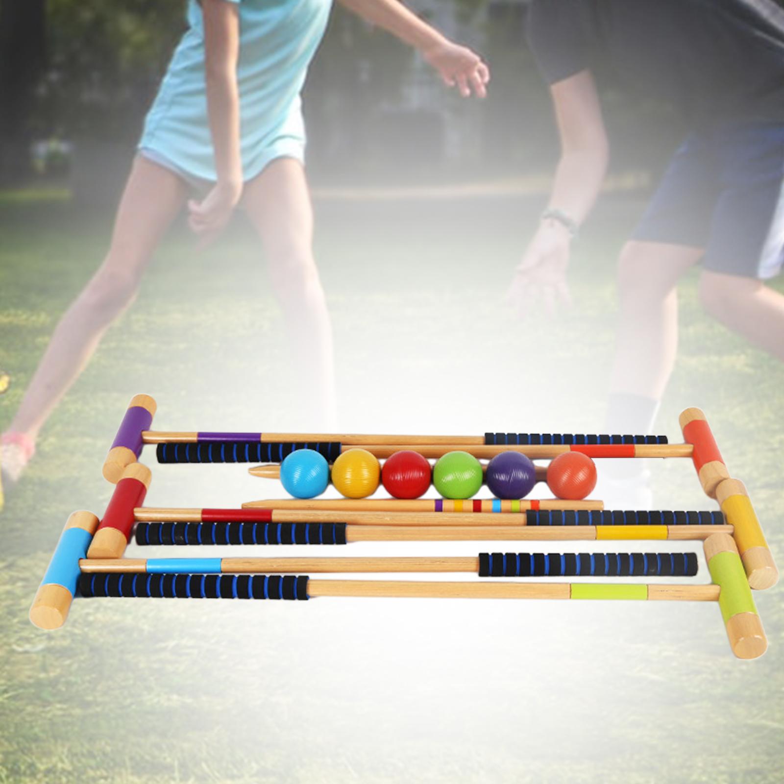 6 adet altı oyunculu kroket se - Croquet Set Lawn incelemesi ve fiyatı