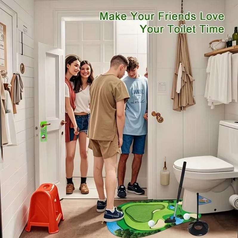 mini tuvalet golf oyuncak seti - Party Games Golf incelemesi ve fiyatı