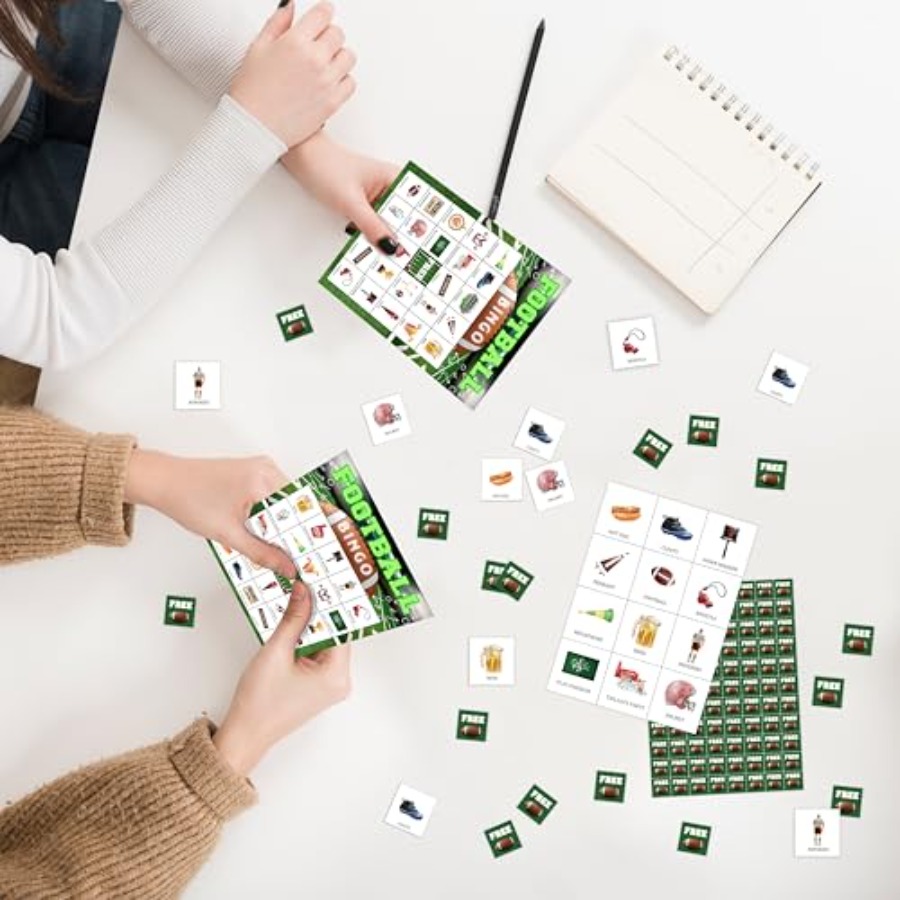 Futbol Partisi Bingo Oyun Kart - Party Games For Large Groups incelemesi ve fiyatı