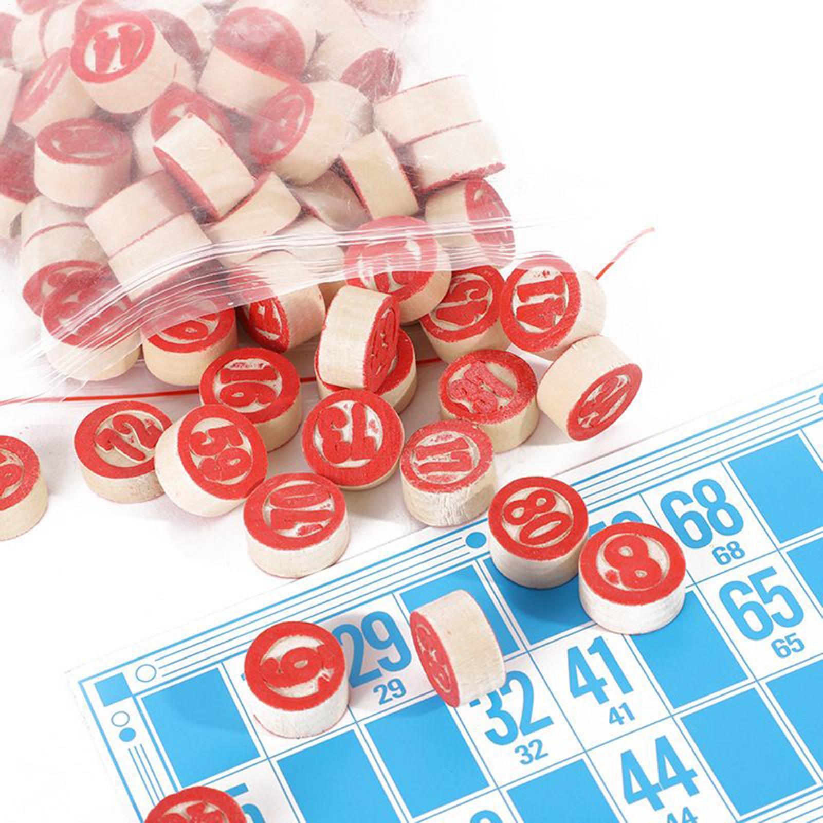 Bingo Kart Oyunu Vintage Ahşap - Party Games For Large Groups incelemesi ve fiyatı